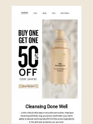 AHAVA - Understanding Cleansing Products 🧼