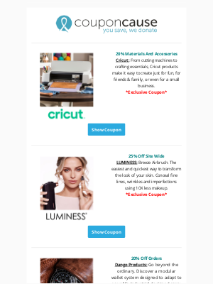 Coupon Cause - Exclusive Coupons Inside! ✨ | 40% Off at Stanley | 35% Off at Home Depot | 20% Off at Cricut