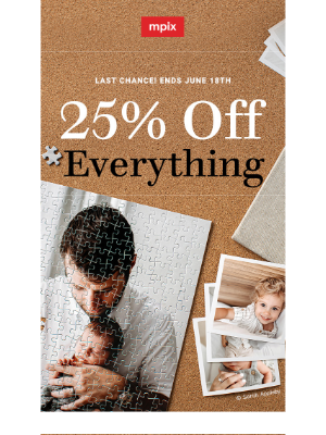 Mpix - don't miss 25% off sitewide
