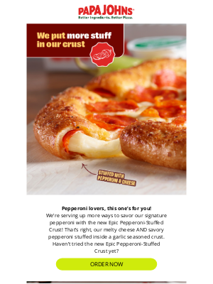 Papa John's - Pepperoni lovers, you must try these!