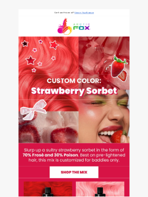 Arctic Fox - Craving Some Strawberry Sorbet?