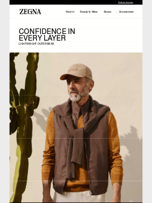 Ermenegildo Zegna - Confidence in every layer