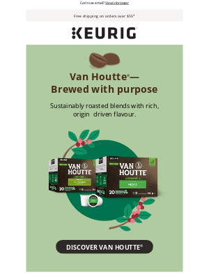 Keurig Canada - Brew the taste from around the world with Van Houtte 🌎