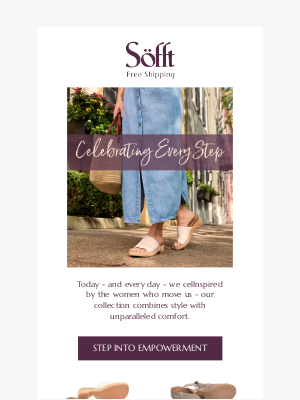 Sofft Shoes - Celebrating Every Step