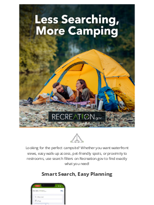 Recreation.gov - Find Your Perfect Campsite!