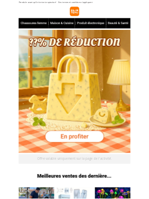 Temu (France) - Votre colis cadeau est parti le 19 août 2025! 🎁