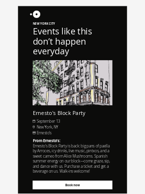OpenTable - This month’s can’t-miss event in New York City