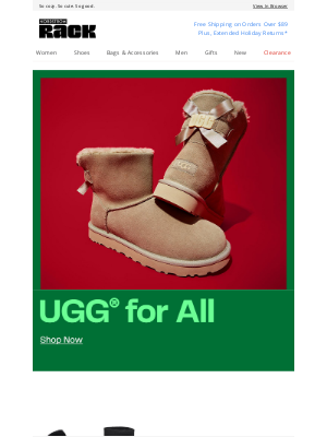 Nordstrom Rack - Always obsessing over UGG®