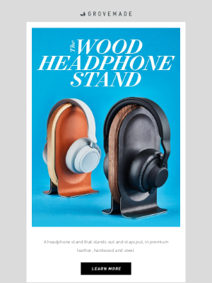 Grovemade - The Headphone Stand