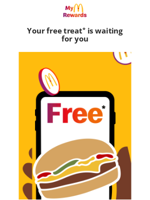 McDonald's (Canada) - Chandramirth, there's an exciting offer waiting for you