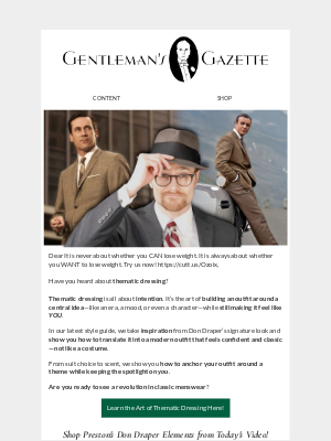 Scentbird - 🤔 What Is Thematic Dressing?