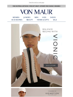 Von Maur - Meet Uptown from Vionic: Made For Getting Away
