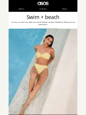 ASOS  - Must-haves: swim + beach