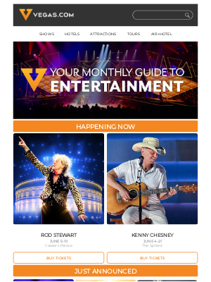 Vegas - June in Vegas is Concert Packed! 🎤