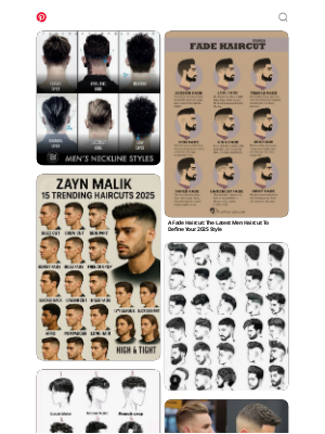 Pinterest - Men's Hairstyles for Michael