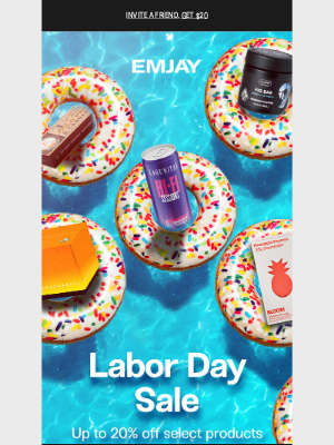 Emjay - Labor Day Sale: up to 20% off