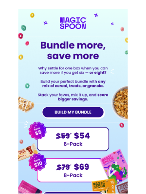 Magic Spoon - 👛 Save $5 or $10 — your choice