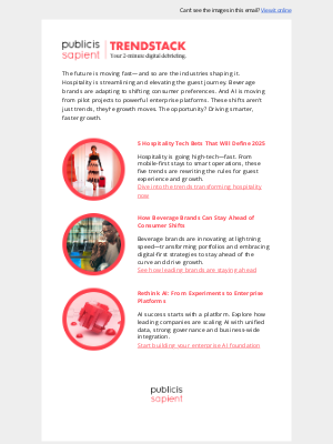 Publicis Sapient - Trendstack | Industry Shifts You Can’t Ignore