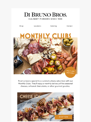Di Bruno Bros. - Monthly Discoveries Delivered to Their (or Your) Door