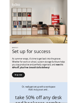 Tylko - Focus up: here's 40% for Back to School