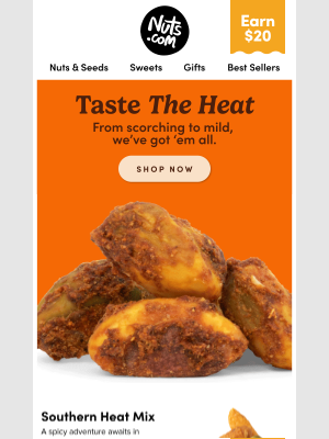 Nuts - Can you handle the heat?!