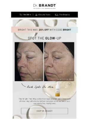 dr. brandt Skincare - Check These Before & Afters 👀