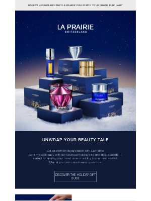 La Prairie - Your Festive Gift Guide has arrived.