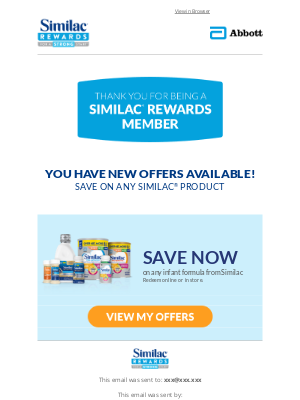 Similac - New Offers Available - Save Now!