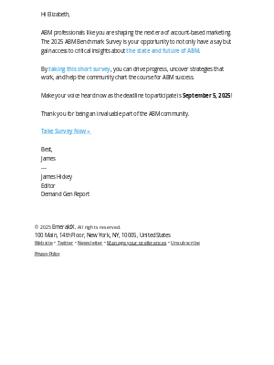 B2B Marketing Exchange - Calling All ABM Leaders