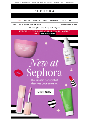 Sephora (Hong Kong) - Don't miss out on this week's new products!