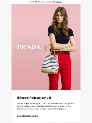 Prada - Il Regalo Perfetto per Lei