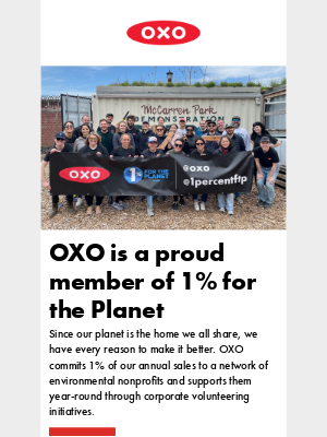 OXO - Our journey to a better planet starts here