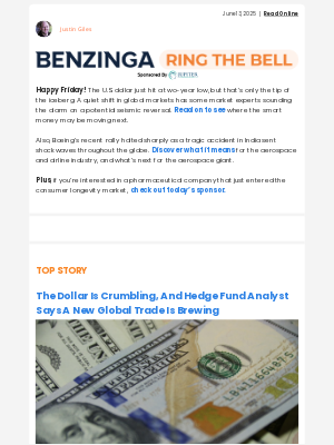 benzinga partners - ✈️A New Global Trade Is Brewing — And Tragedy Strikes Boeing