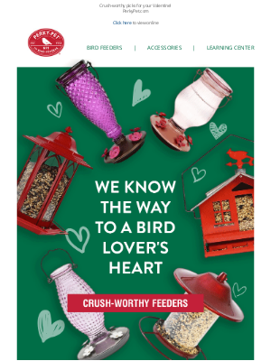 Perky Pet Feeders - Crush-worthy picks for your Valentine!