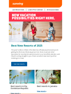 Best New Resorts of 2025