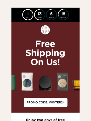 Sightglass Coffee - Free Shipping Starts Now