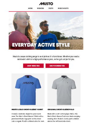 Musto (United Kingdom) - Polos and tees for everyday