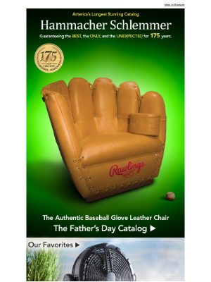 Hammacher Schlemmer - The Father's Day Catalog Is Here!