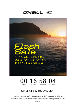O'Neill - Ends Today: Flash Sale