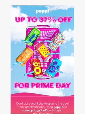 Poppi - get up to 37% off before our sale ends 👀😮