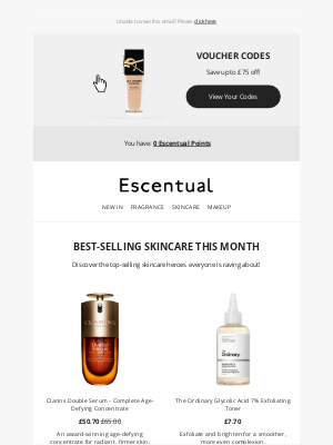 Escentual - Skincare Best-Sellers You Can’t Miss!