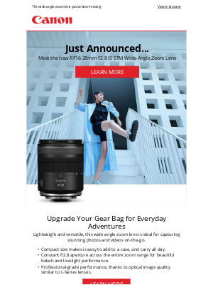 Canon - New Product Alert 🚨