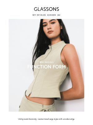 Glassons - New Arrivals | Function Form