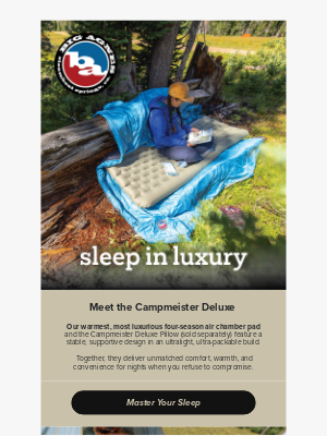 Big Agnes - Ready to sleep like a baby?