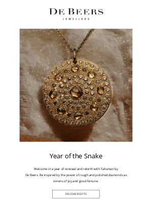 De Beers - Celebrate the Year of the Snake