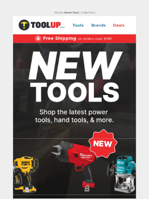 Toolup - Shop the Newest Tools From Milwaukee, DeWalt & Makita