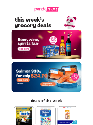 Foodpanda (Singapore) - Weekly pandamart picks just for you. 😉