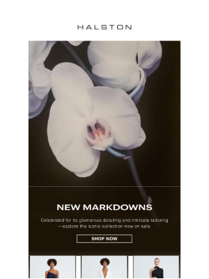 Halston - NEW markdowns added to SALE