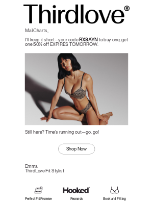 ThirdLove - ENDS SOON: 50% off