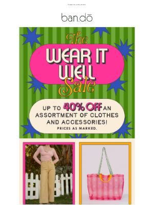 ban.do - SALE on things to wear